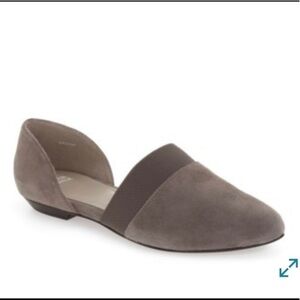 Eileen Fisher Vero Cuoio Flute Pointed Toe Flat